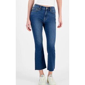 7 For All Mankind Sz 26 Jeans Hi Waist Slim Kick Blue Denim Capsule Classic